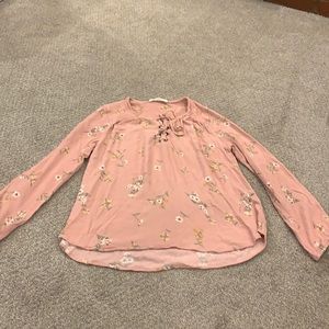 Long sleeve pheasant top girls size medium